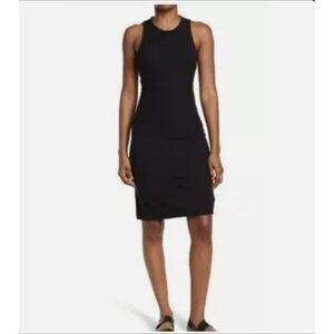 James Perse Black Sleeveless Tank Maxi Dress Size 4 Lightweight Casual Wear Mini